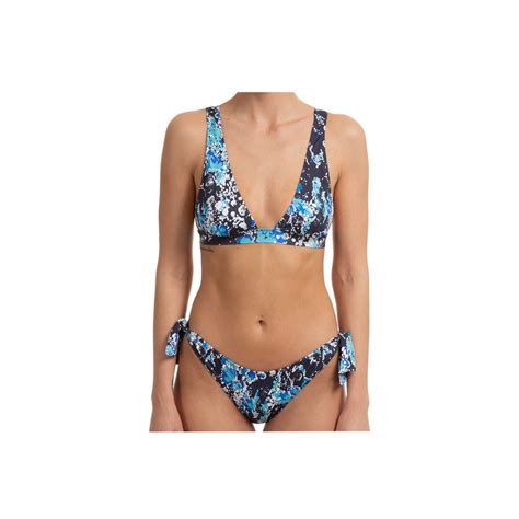 Bikini Ea Emporio Armani P Color Patterned Blue