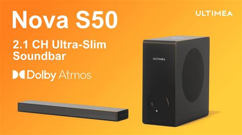 ULTIMEA Nova S50 Soundbar Ultimate Home Theater Upgrade YouTube