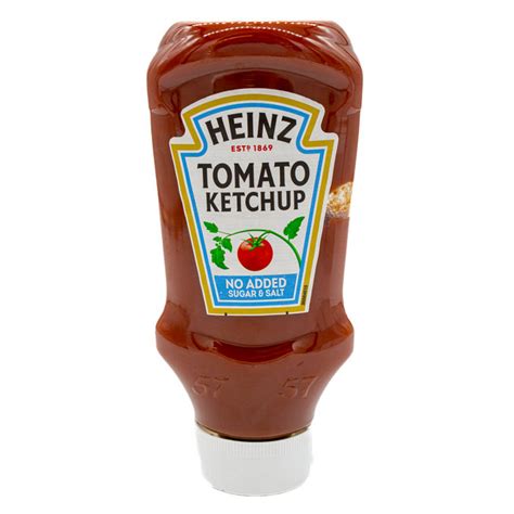 Heinz Tomato Ketchup No Added Sugar And Salt 570ml 570ml From Heinz Motatos