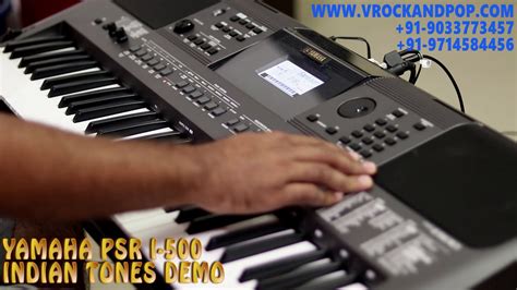 YAMAHA PSR I 500 ALL INDIAN TONES IN DEPTH DEMO V ROCK STYLE 9033773457