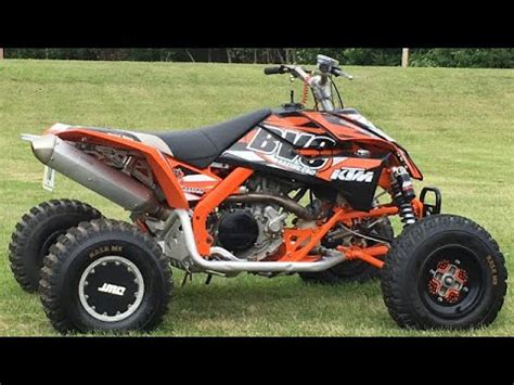 The Best Production 450 Sport ATV Ever KTM450SX KTM Riding Fun Sand