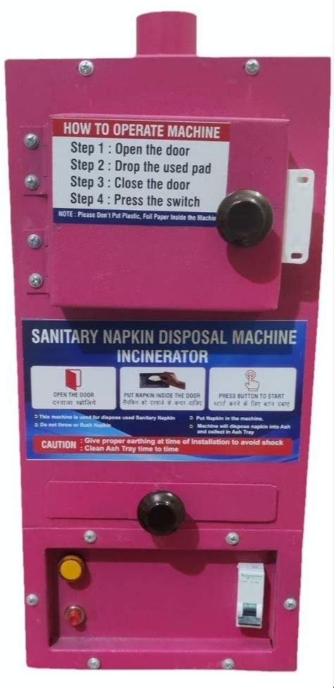 Electrical Ash Sanitary Napkin Incinerator Machine Non Prescription