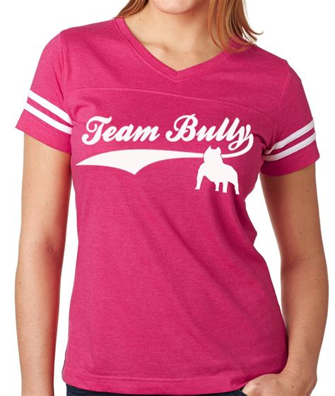 Team Bully Women's Bully Dog Football Jersey Bully Shirt | Etsy