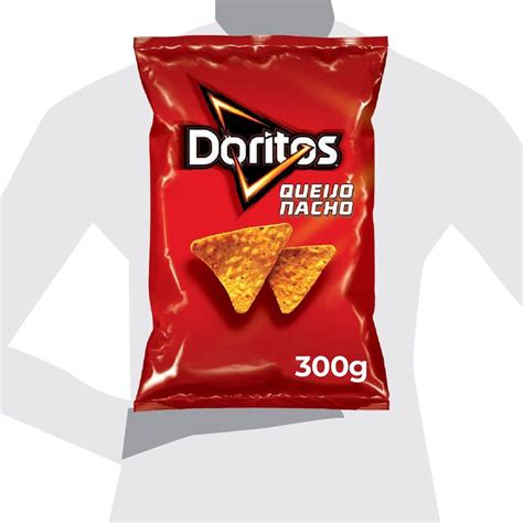 Salgadinho De Milho Queijo Nacho Doritos Pacote 300g Zona Sul