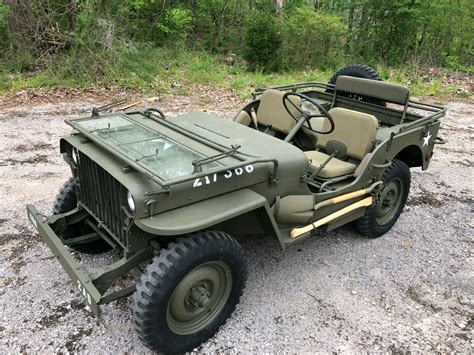 Early 1942 Willys MB WWII Military Jeep G503 GPW Ford 1943 1944 1945 ...