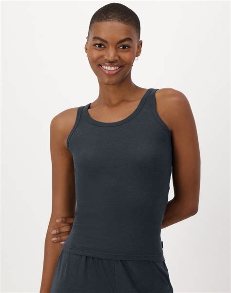 Hanes Originals Womens Supersoft Comfywear Rib Tank Top