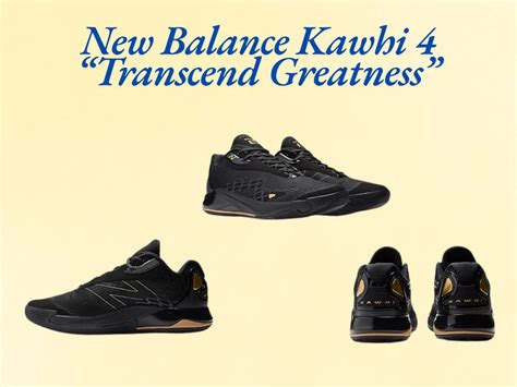 New Balance Kawhi Transcend Greatness New Balance Kawhi