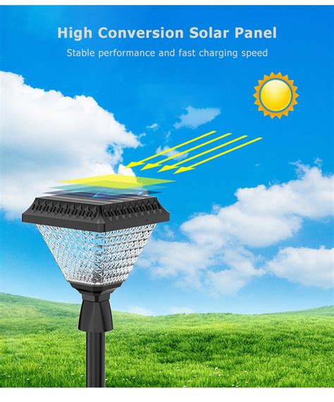 Outdoor Rgb Solar Garden Lights With Remote Control | Litel Technology