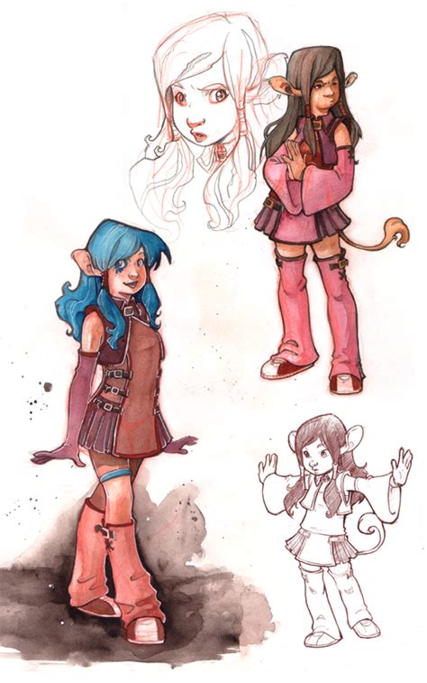 Nyla Characterdesigns By DawnElaineDarkwood On DeviantArt