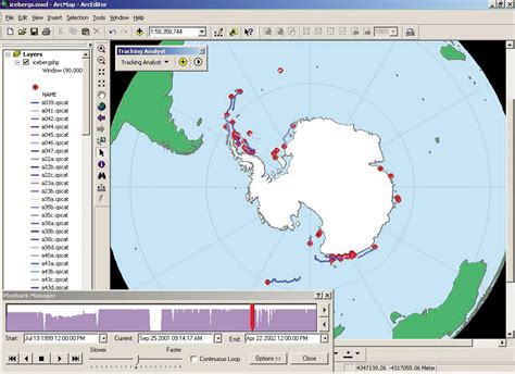 Esri News ArcNews Winter 2002 2003 Issue ArcGIS Tracking Analyst