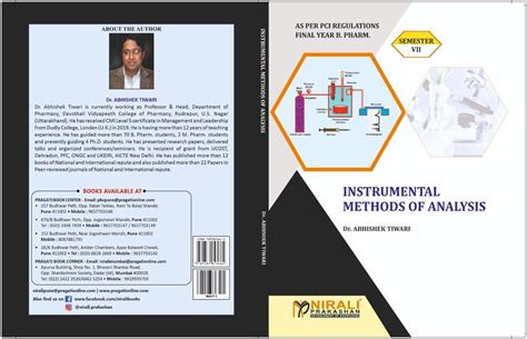 Pdf Instrumental Methods Of Analysis