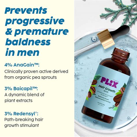 Get Stronger And Healthier Hair With Plix Rosemary Mens Hair Growth Serum