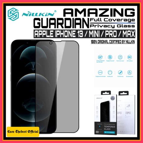 Jual IPHONE 13 PRO MAX MINI NILLKIN GUARDIAN PRIVACY TEMPERED