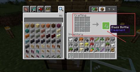 How To Make A Glass Bottle In Minecraft