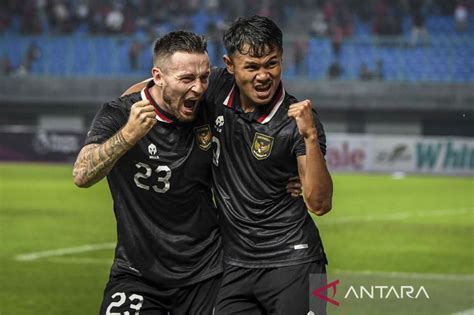 Timnas Indonesia Bermain Imbang 2 2 Lawan Burundi Antara News