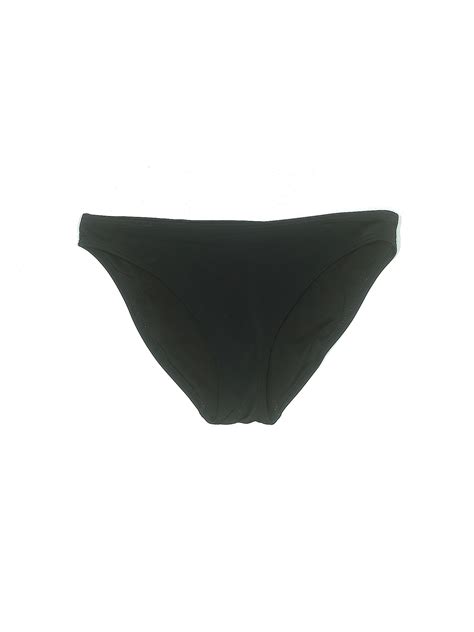 Victorias Secret 100 Spandex Solid Black Swimsuit Bottoms Size M 59