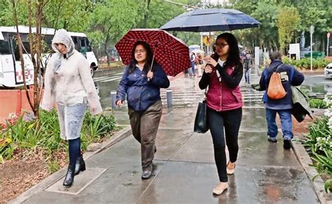 Habr Ambiente Caluroso Y Lluvias Este Lunes En La Cdmx