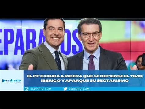 El PP exigirá a Ribera que se repiense el timo ibérico y aparque su