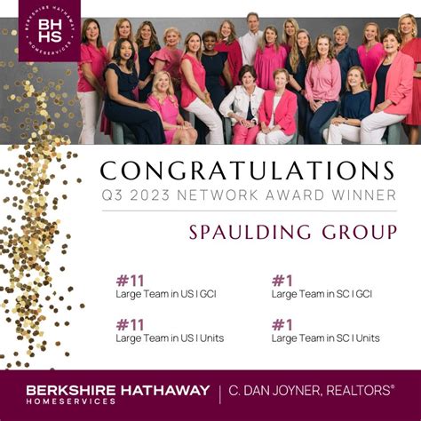 Spaulding Group Triumphs In Third Quarter Berkshire Hathaway Home