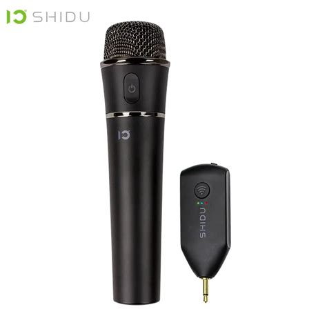 Shidu U Handheld Dynamic Vocal Uhf Wireless Karaoke Microphone With