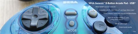 Retro Bit Officially Licensed Sega Controllers