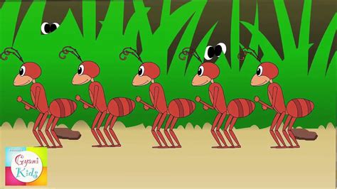 The Ants Go Marching One By One Nursery Rhyme Cartoon Animation Songs