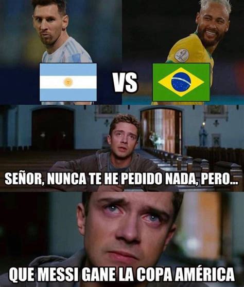 Brasil vs Argentina memes final Copa América 2021 FOTOS Twitter