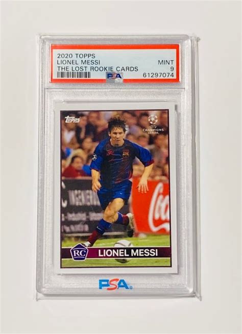 Topps The Lost Rookie Cards Lionel Messi Psa Catawiki