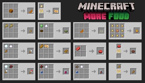 More Food V2 1 Gallery Minecraft Bedrock Addons CurseForge