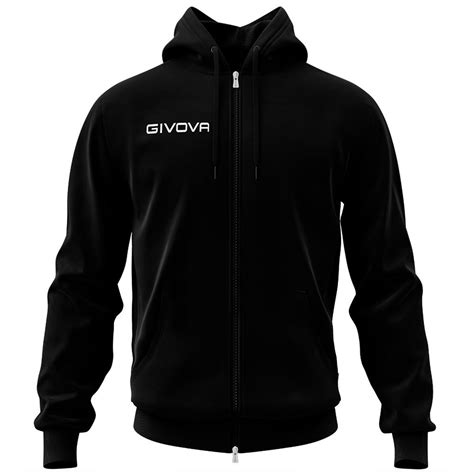 Givova Sweat Zipp Int Gral King Noir Goalinn