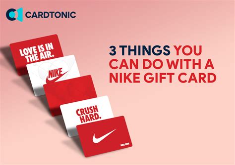 Things You Can Do With A Nike Gift Card Cardtonic