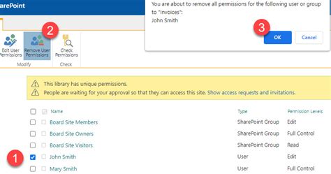 How To Remove Someone From Sharepoint Access