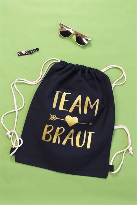 Jga Outfit Team Braut Gold Team Braut Jga Beutel Braut