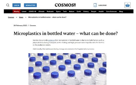 Microplastics In Bottled Water What Can Be Done Implante Institute