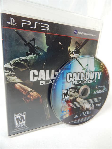 Call Of Duty Black Ops Ps3 Playstation 3 Manual Fps Activision Video