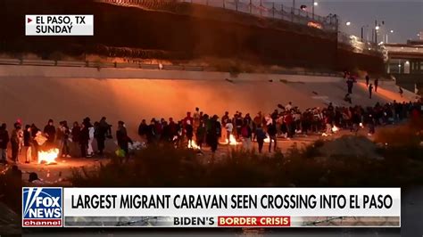 Largest Ever Migrant Caravan Crossing Into Us Not A Political Crisis