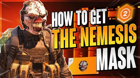 How To Get The Nemesis Mask The Division 2 Resident Evil Crossover