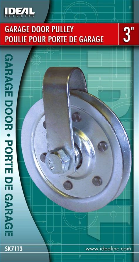 Ideal Security Galvanized Steel Garage Door Pulley 3 In Canadian Tire