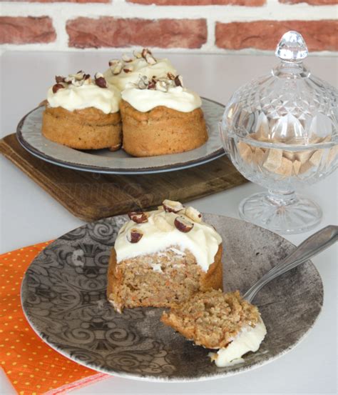 Le Carrot Cake La Noisette Et Son Gla Age Au Cream Cheese