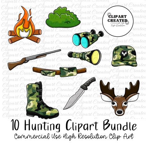 clip art hunting 7