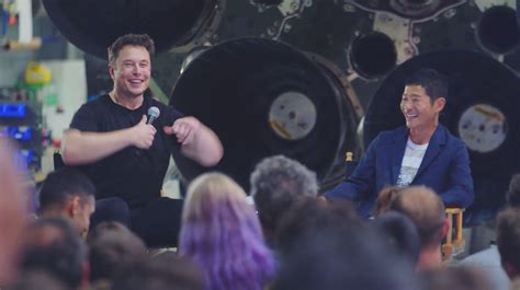 Elon Musk Reveals The First Passenger Spacex Will Send Around The Moon