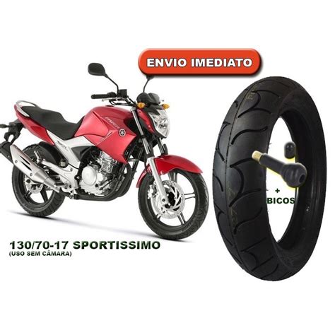 Pneu Traseiro Cbx Twister 250 130 70 17 Maggion Sportissimo Bico