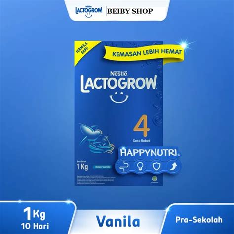 Jual Susu Nestle Lactogrow Tahap Rasa Vanila Madu Kg G