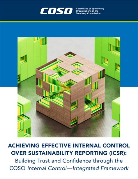 COSO Releases New Supplemental Guidance On Achieving Effective Internal