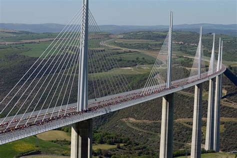 France's Millau Bridge: One of world Tallest bridges 🌉