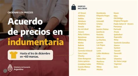 Acordaron Mantener Los Precios De Ropa Hasta El 1 Diciembre DIARIO LA