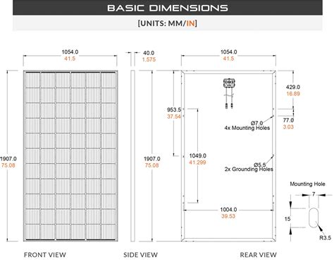 Mission Solar Panel Watt Mse Perc Mse Sx R Grid Down