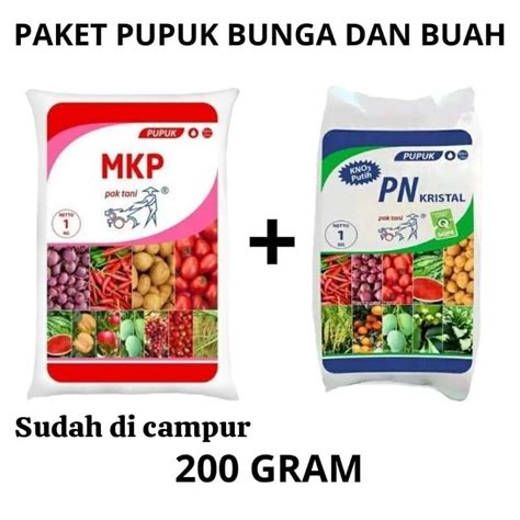 Jual Pupuk Komplit Perangsang Bunga Dan Buah MKP PAK TANI KN03