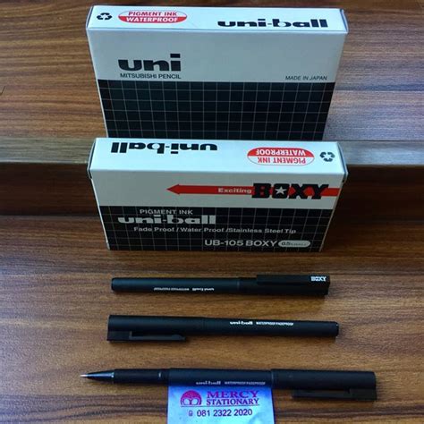 Jual Pen Uniball Boxy UB 105 Di Lapak Mercy Stationary Bukalapak