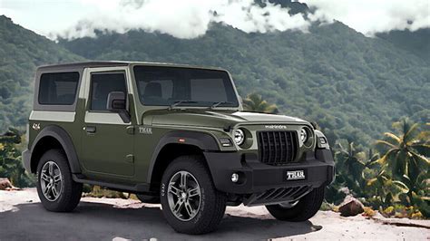 Mahindra Thar Gets A New Exterior Colour Cartrade